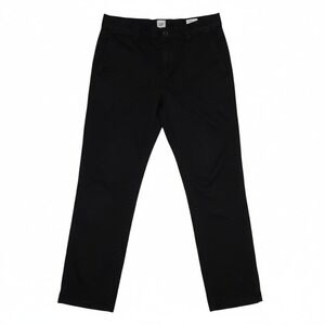 Gap Girlfriend Chino Pants Womens 8 Petite Black Stretch Twill Casual Trousers